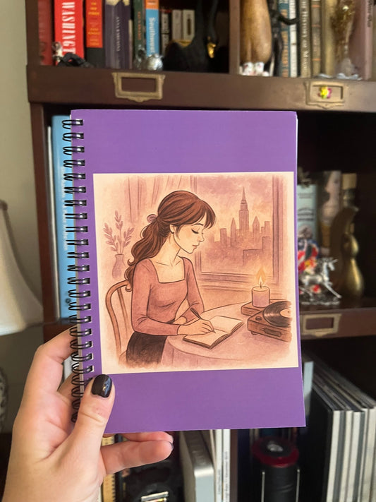 Elizabeth Evening Glow Journal - ShopPurpleUmbrella