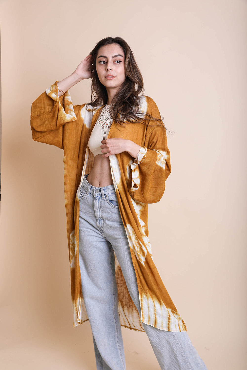 Tie Dye Kimono - ShopPurpleUmbrella