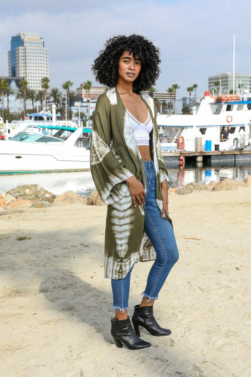 Tie Dye Kimono - ShopPurpleUmbrella