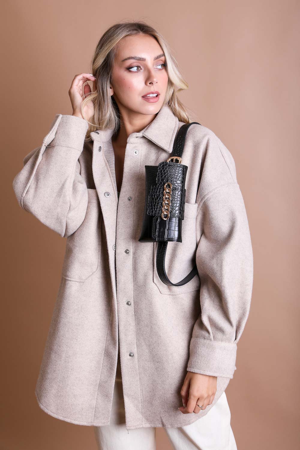 Clutch Chain Belt Bag - ShopPurpleUmbrella