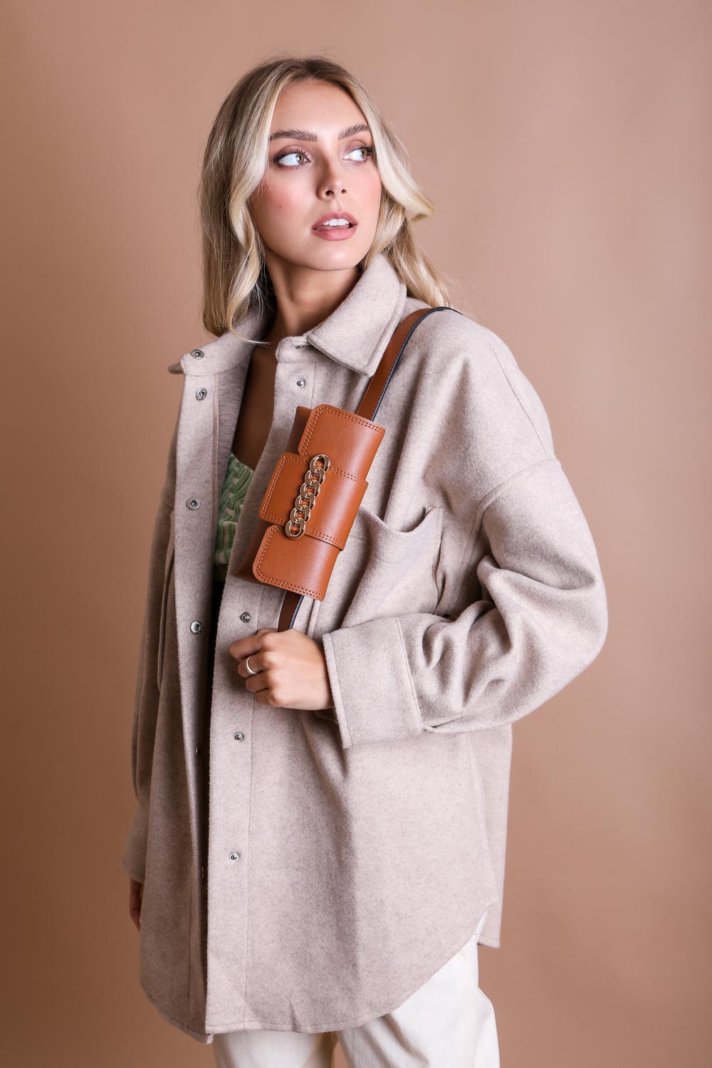 Clutch Chain Belt Bag - ShopPurpleUmbrella
