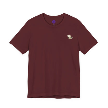 Vintage Record Player Graphic Cotton Women's Tee