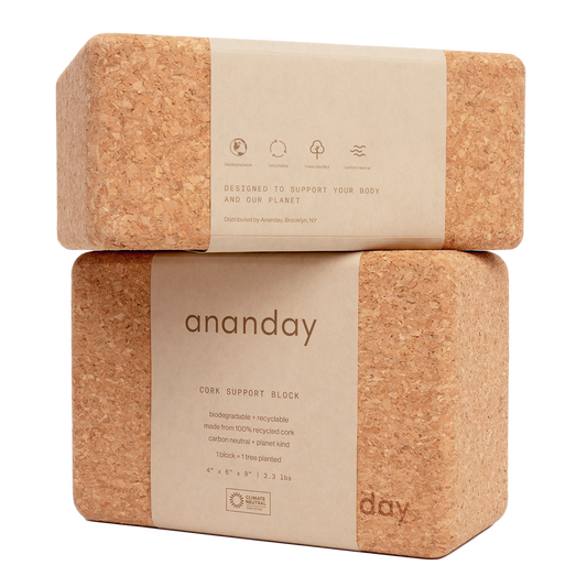 Cork Yoga Block Set - ShopPurpleUmbrella