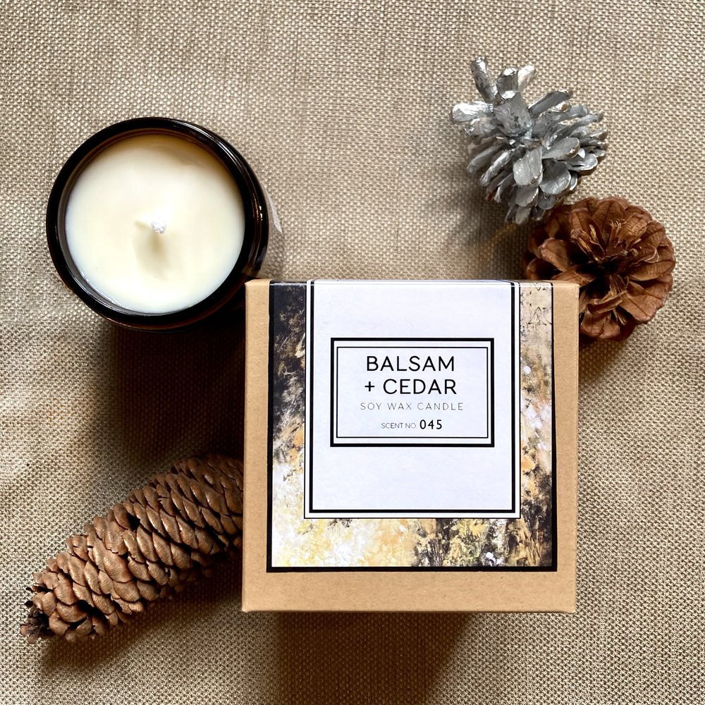 Balsam Cedar Candle - ShopPurpleUmbrella