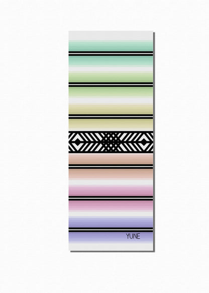 Yune Yoga Striped Eco-Friendly Mat – Non-Toxic & Moisture-Resistant - ShopPurpleUmbrella