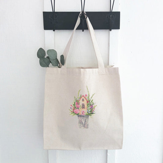 Fairy House Canvas Tote Bag - ShopPurpleUmbrella