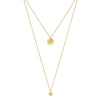 Layered North Star Necklace - ShopPurpleUmbrella