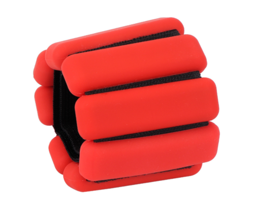 Cuffed 1 Lb Silicone Wrist and Ankle Weight Bangle