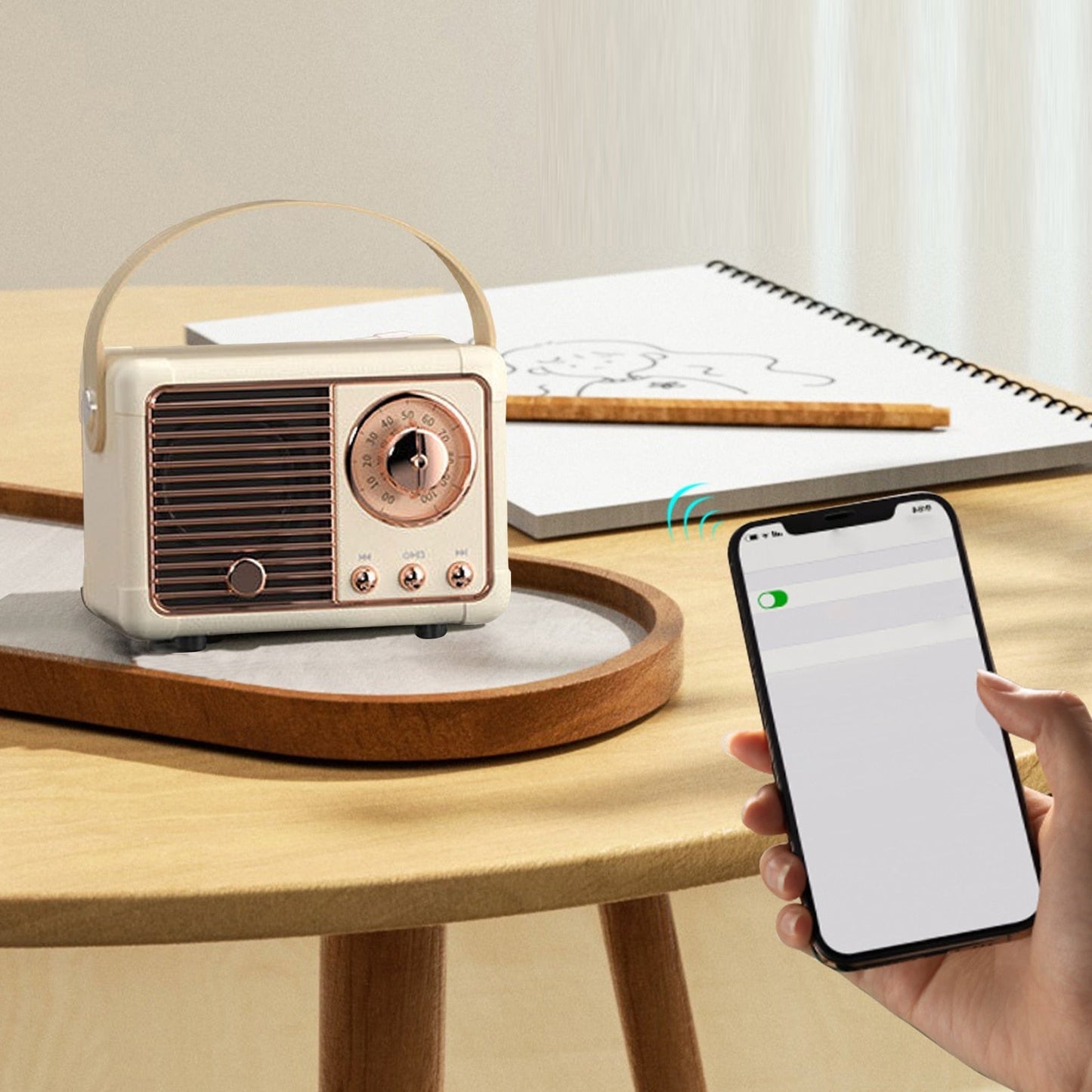 Retro Radio Bluetooth Speaker - ShopPurpleUmbrella