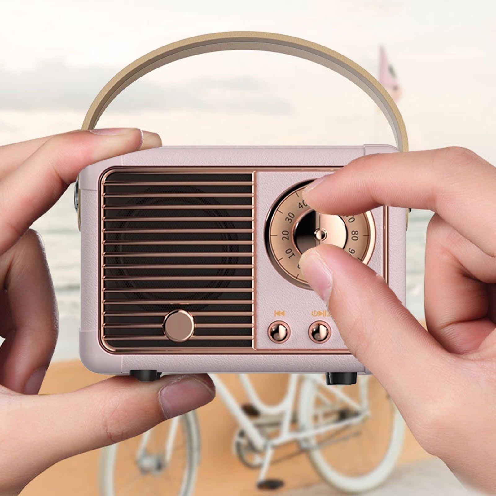 Retro Radio Bluetooth Speaker - ShopPurpleUmbrella