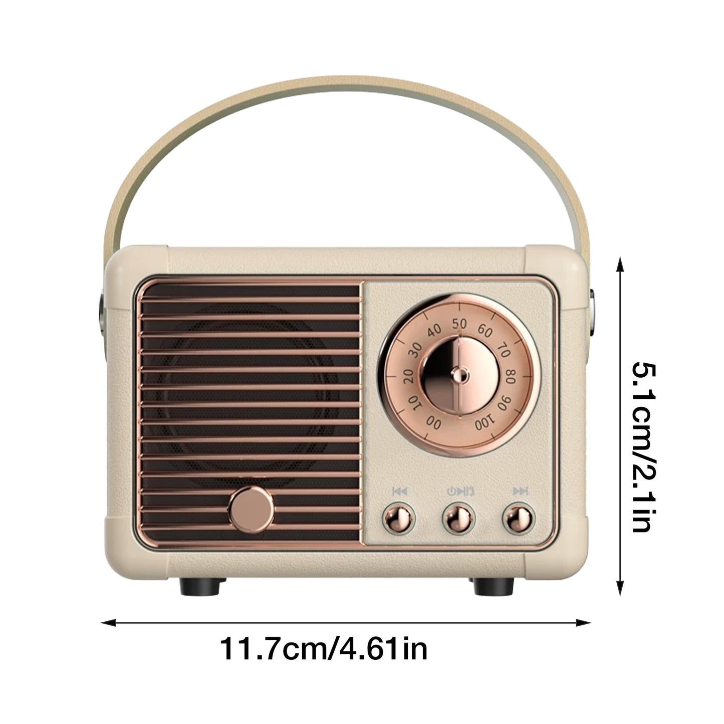 Retro Radio Bluetooth Speaker - ShopPurpleUmbrella