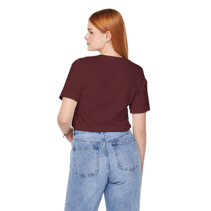 Vintage record player graphic tee on model