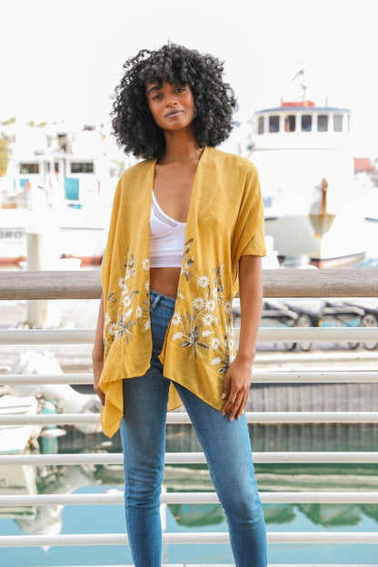 Floral Beach Cover-Up - ShopPurpleUmbrella