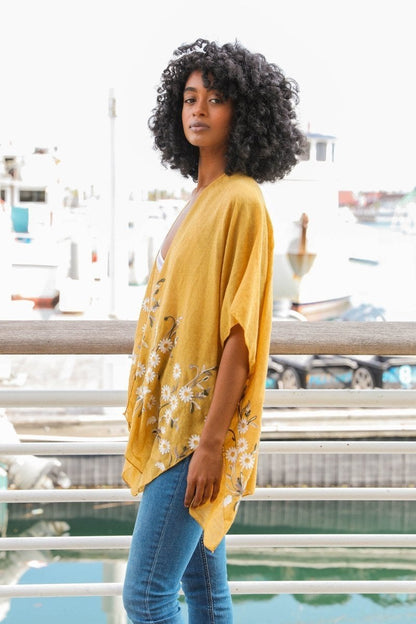 Floral Beach Cover-Up - ShopPurpleUmbrella