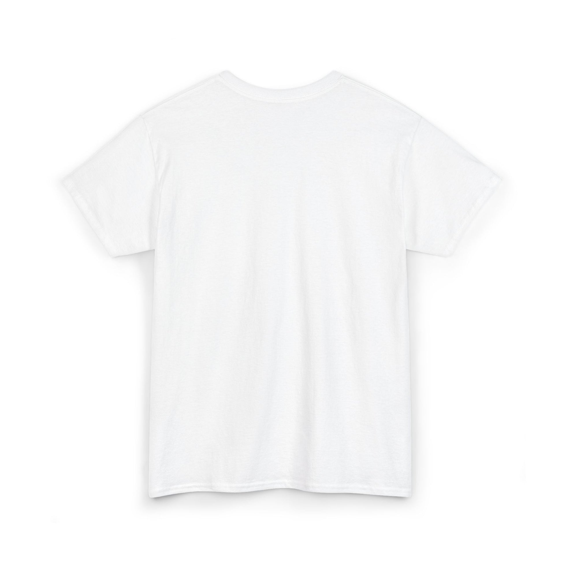 White t-shirt on a white background