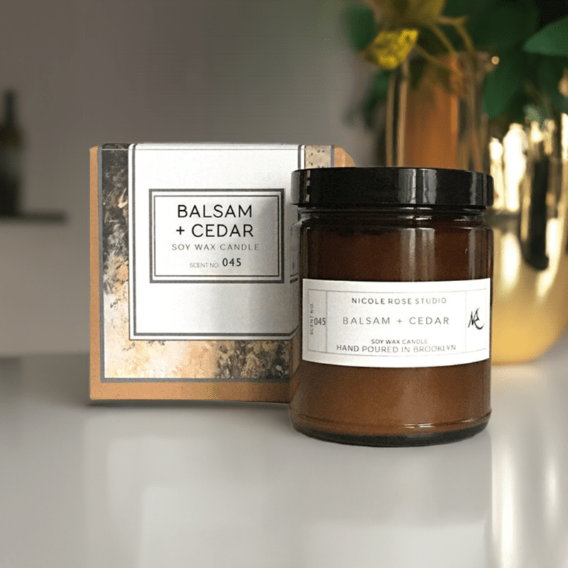 Balsam Cedar Candle - ShopPurpleUmbrella