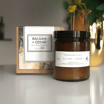 Balsam Cedar Candle - ShopPurpleUmbrella