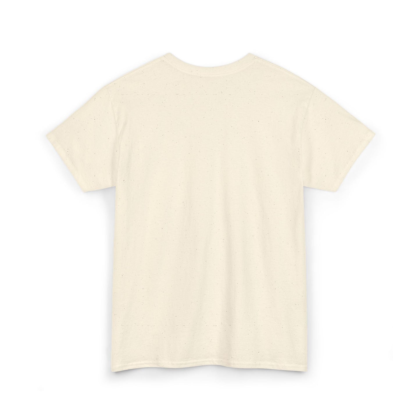 Beige t-shirt on a white background
