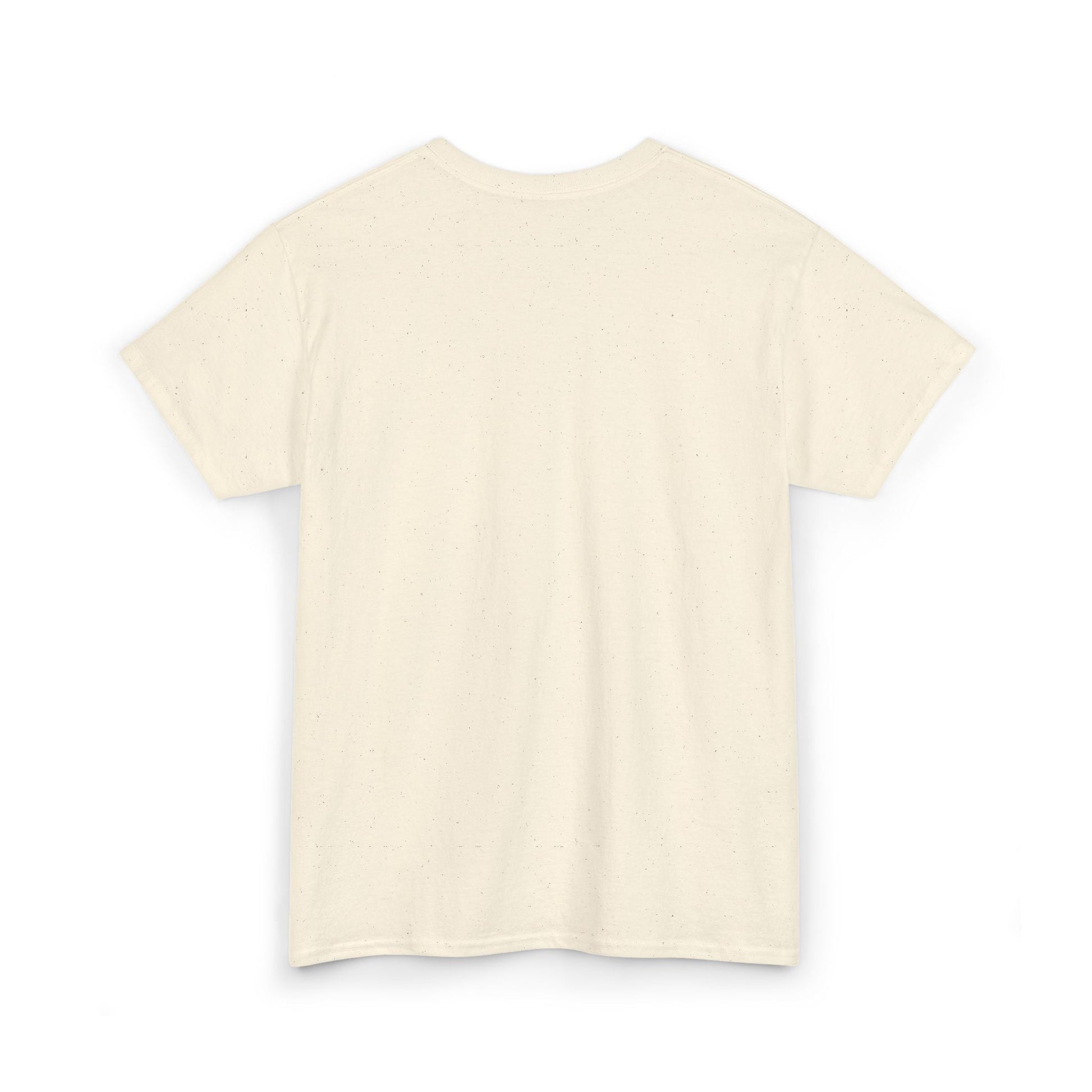 Beige t-shirt on a white background