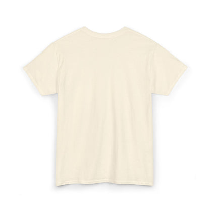 Beige t-shirt on a white background