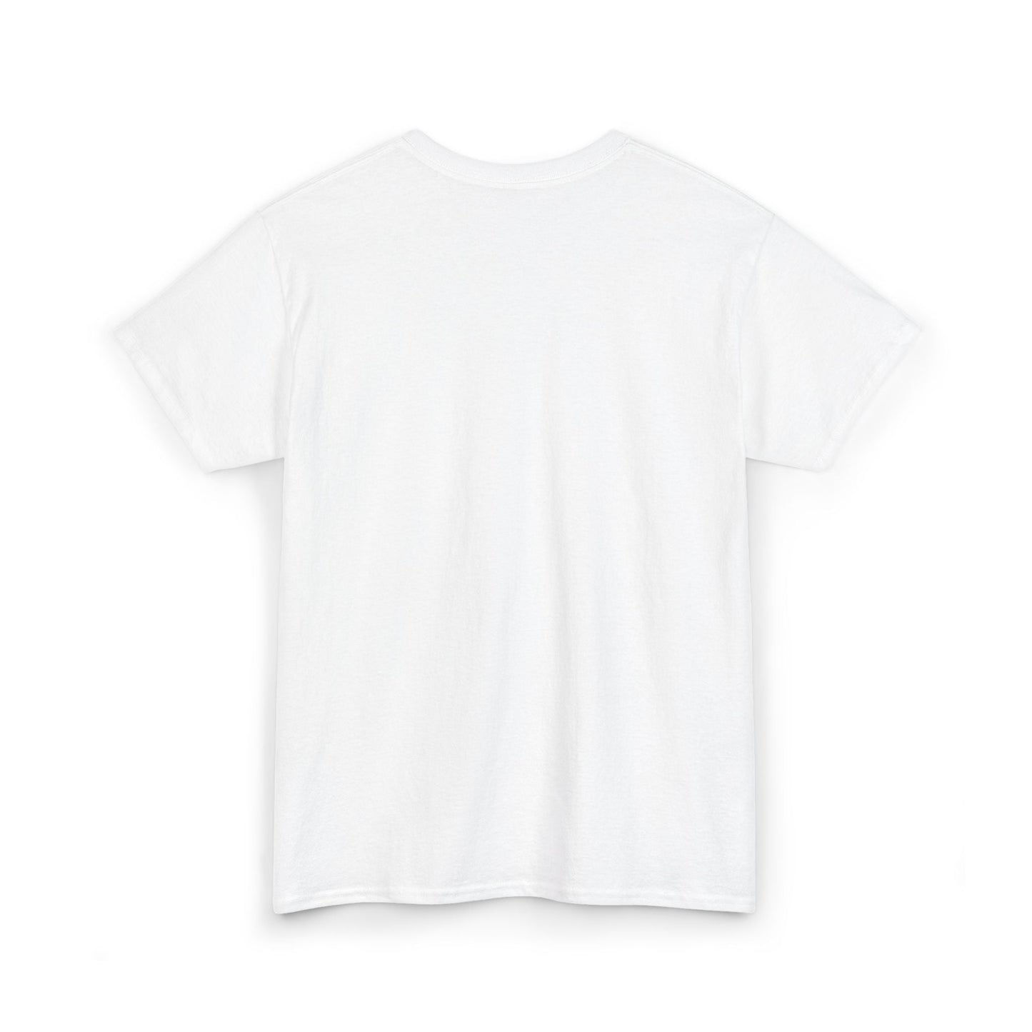 White t-shirt on a white background