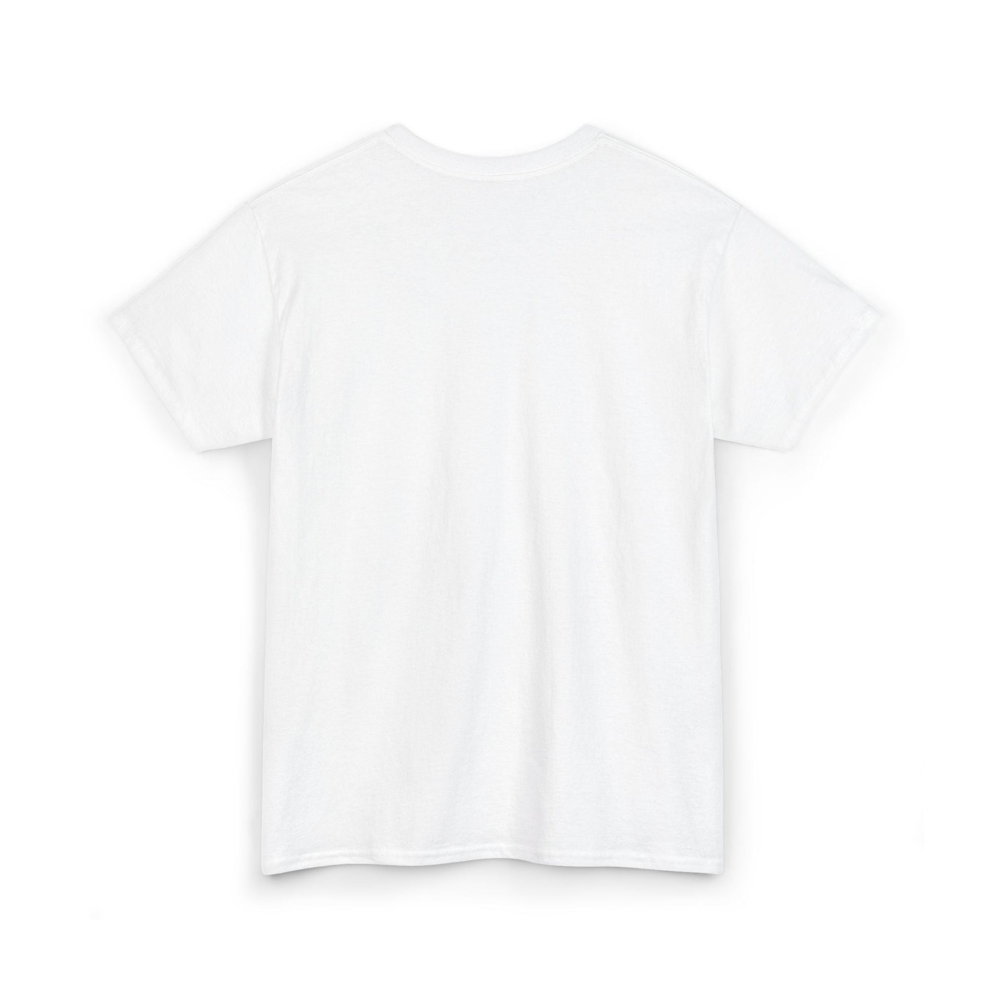White t-shirt on a white background