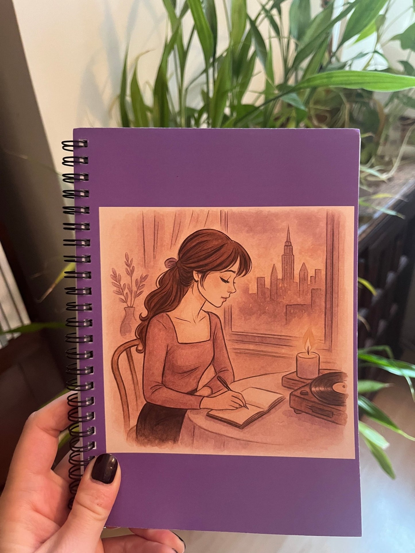 Elizabeth Evening Glow Journal - ShopPurpleUmbrella
