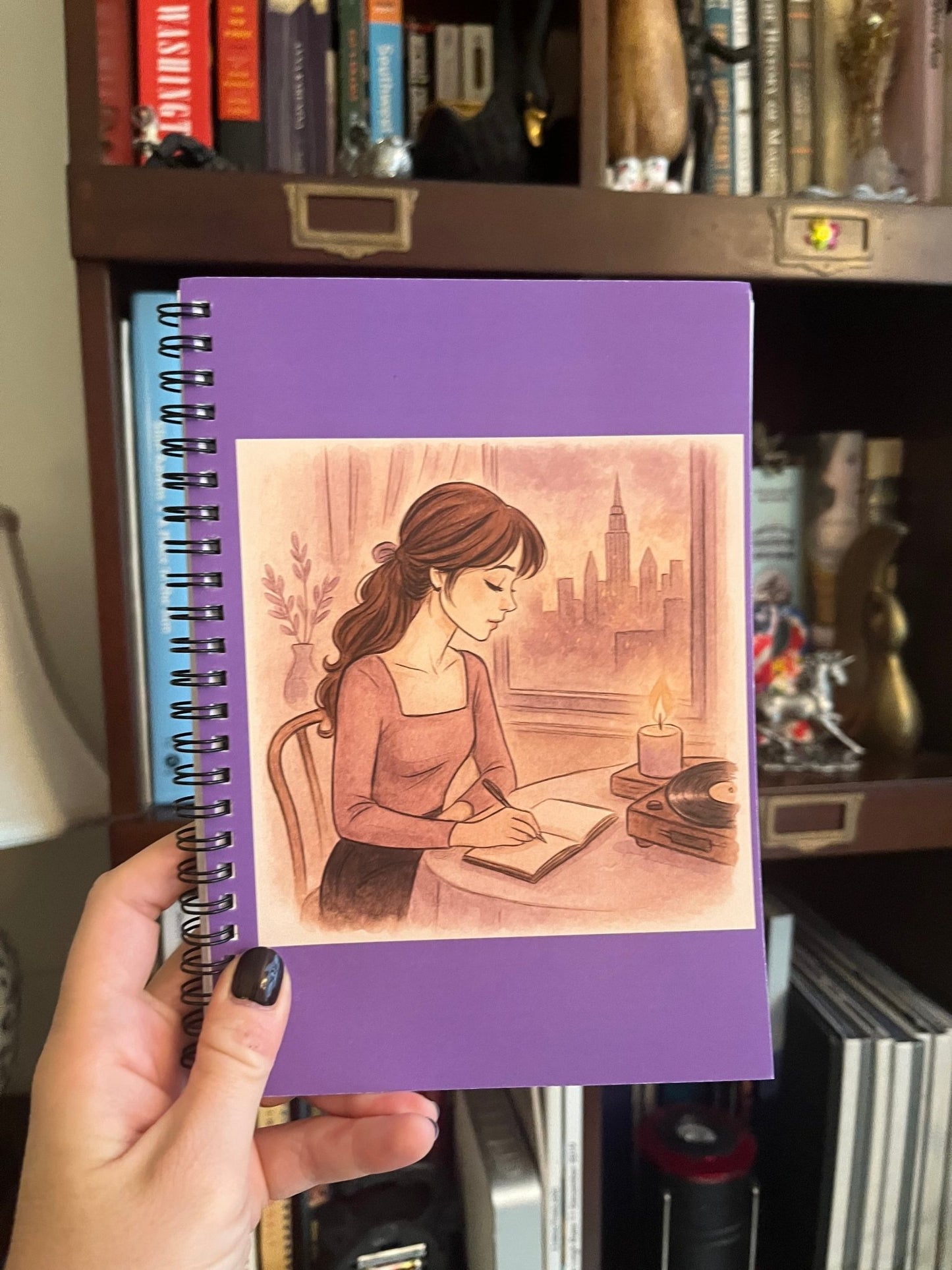 Elizabeth Evening Glow Journal - ShopPurpleUmbrella