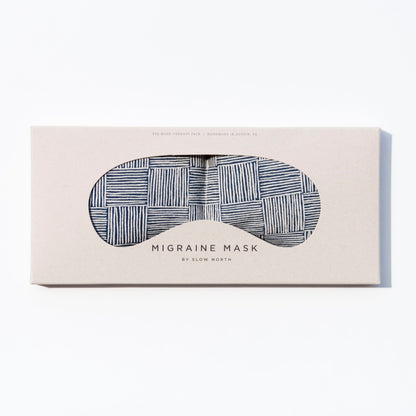 Haystack eye mask in its window gift box