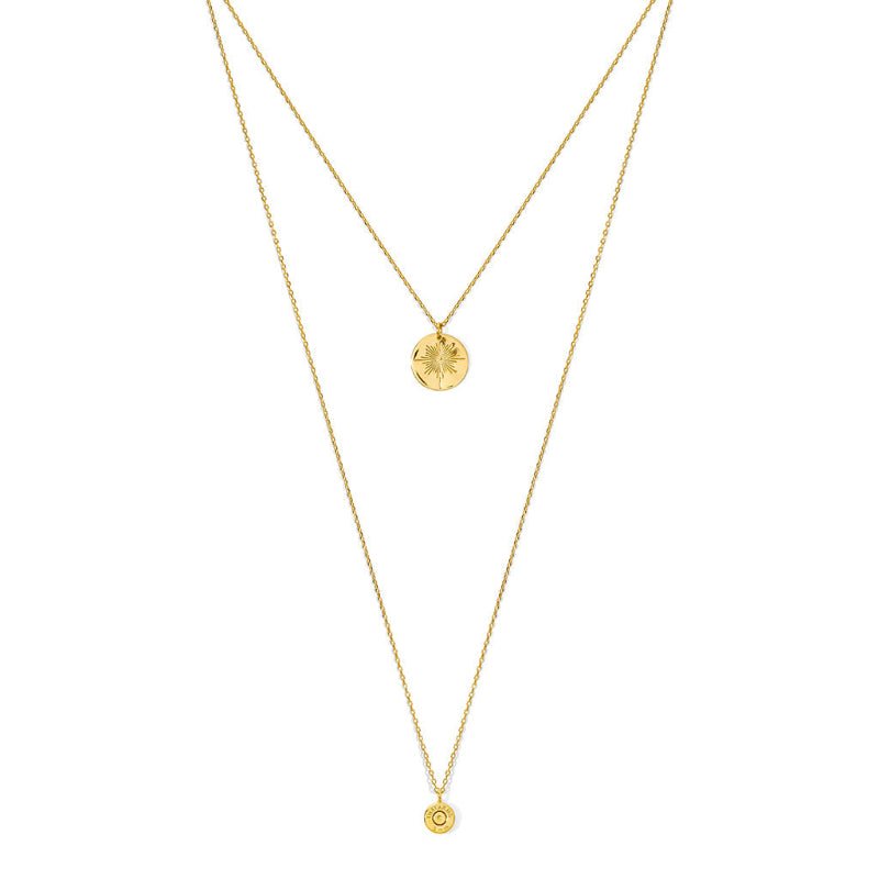 Layered North Star Necklace - ShopPurpleUmbrella