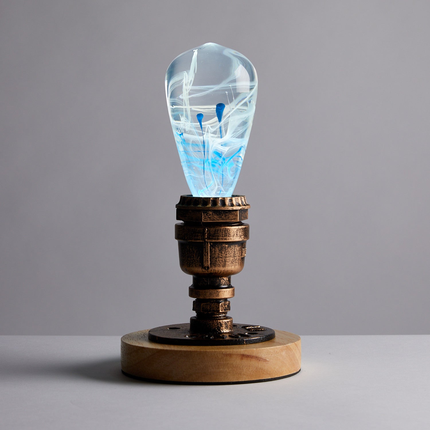 shop purple umbrella for one of a kind resin lamp 