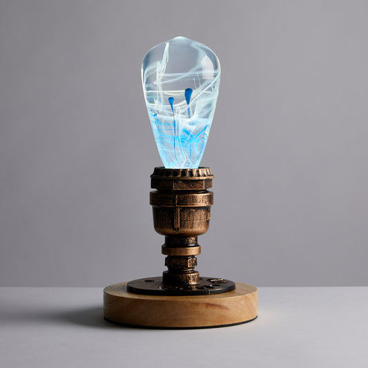 shop purple umbrella for one of a kind resin lamp 