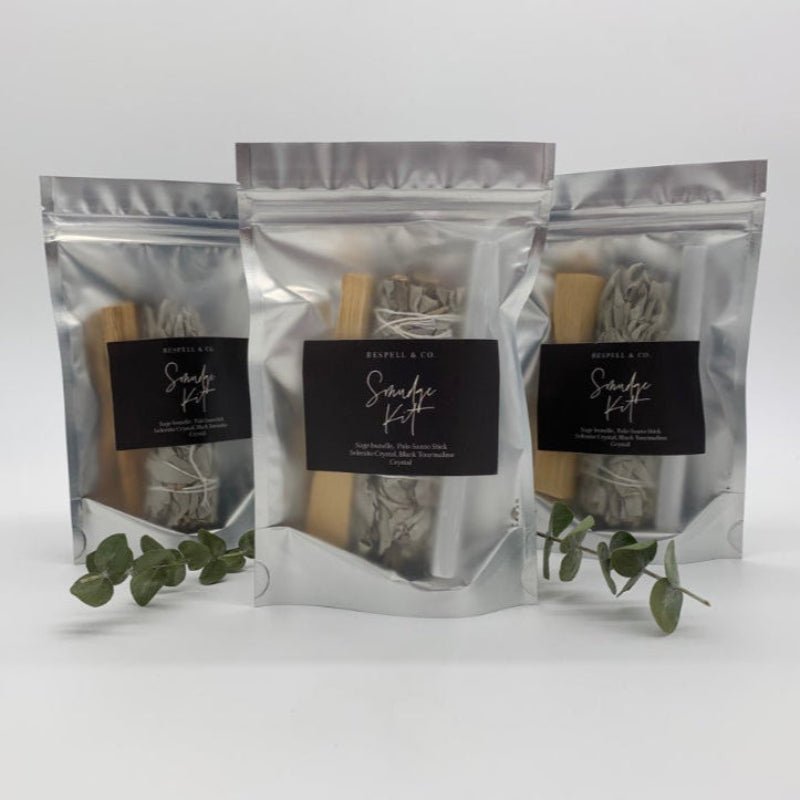 Savannah Smudge Ritual Kit: Sage, Palo Santo & Crystals - ShopPurpleUmbrella