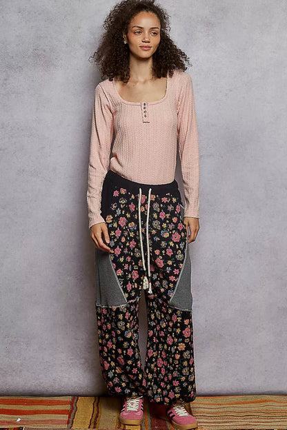 Square Neck Cropped Knit Top – Curved Hem & Soft Stretc - ShopPurpleUmbrella