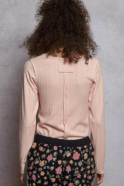 Square Neck Cropped Knit Top – Curved Hem & Soft Stretc - ShopPurpleUmbrella