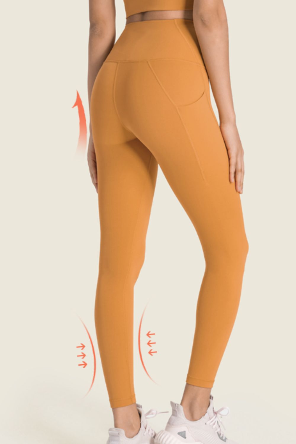 Michelle Pocket Yoga Leggings - ShopPurpleUmbrella