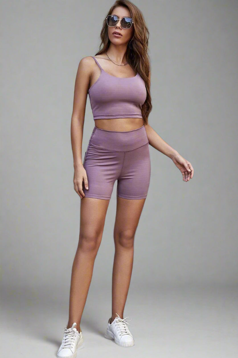 Yoga Shorts With Pockets - ShopPurpleUmbrella