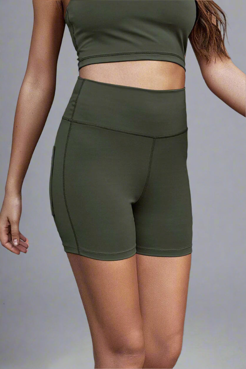 Yoga Shorts With Pockets - ShopPurpleUmbrella