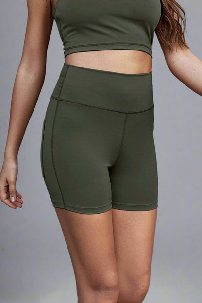 Yoga Shorts With Pockets - ShopPurpleUmbrella