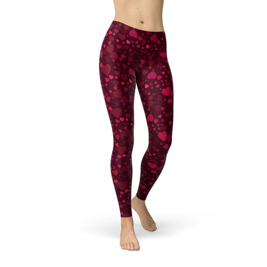 Heart Leggings - ShopPurpleUmbrella