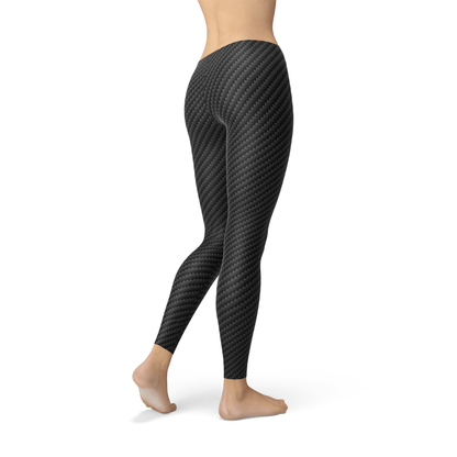 Plain Black Compression Leggings - ShopPurpleUmbrella